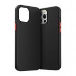 Carcasa Joyroom Color Series compatibila cu iPhone 12 Mini, Negru 2 - lerato.ro