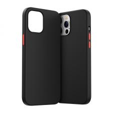 Carcasa Joyroom Color Series compatibila cu iPhone 12 Pro Max, Negru