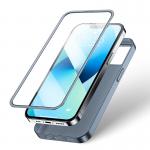 Kit protectie 2in1 Joyroom 360, Carcasa si Folie Ecran, compatibil cu iPhone 13, Gri 5 - lerato.ro