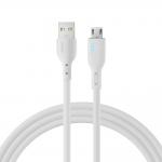 Cablu pentru incarcare si transfer de date Joyroom Premium Series A13, USB-A la MicroUSB, 2.4A, 480Mbps, 2m, Alb 2 - lerato.ro