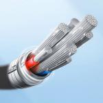 Cablu pentru incarcare si transfer de date Joyroom Flash-Charge Series SA26-CL3, USB-C la Lightning, 30W, 480Mbps, 1m, Negru 6 - lerato.ro