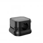 Set 3 organizatoare cabluri birou Joyroom JR-ZS368, Magnetic, Black 5 - lerato.ro