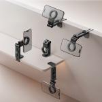 Suport magnetic de voiaj pentru telefon Joyroom JR-ZS365, Rotire 360 grade, Negru 10 - lerato.ro