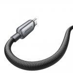 Cablu pentru incarcare si transfer de date Joyroom S-A55 StarFlight, USB-C la USB-C, 100W, 1.2m, Negru 3 - lerato.ro