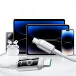 Cablu pentru incarcare si transfer de date Joyroom S-A55 StarFlight, USB-C la USB-C, 100W, 1.2m, Alb 13 - lerato.ro