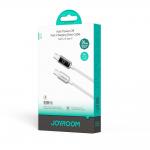 Cablu pentru incarcare si transfer de date Joyroom S-A55 StarFlight, USB-C la USB-C, 100W, 1.2m, Alb 5 - lerato.ro