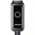 Cablu pentru incarcare si transfer de date Joyroom S-A55 StarFlight, USB-A la USB-C, 66W, 1.2m, Negru 5 - lerato.ro