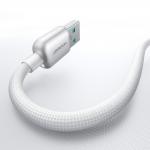 Cablu pentru incarcare si transfer de date Joyroom S-A55 StarFlight, USB-A la USB-C, 66W, 1.2m, Alb 6 - lerato.ro