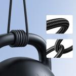 Cablu pentru incarcare si transfer de date Joyroom S-A11 Surpass, USB-C la USB-C, 66W, 480Mbps, 0.25m, Negru 9 - lerato.ro