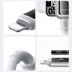 Cablu pentru incarcare si transfer de date Joyroom S-A55 StarFlight, USB-C la Lightning, 30W, 1.2m, Alb 9 - lerato.ro