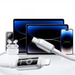 Cablu pentru incarcare si transfer de date Joyroom S-A55 StarFlight, USB-C la Lightning, 30W, 1.2m, Alb 11 - lerato.ro