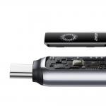 Cablu pentru incarcare si transfer de date JoyroomS-A55 StarFlight, USB-A la Lightning, 3A, 1.2m, Negru 6 - lerato.ro