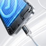 Cablu pentru incarcare si transfer de date JoyroomS-A55 StarFlight, USB-A la Lightning, 3A, 1.2m, Alb 12 - lerato.ro