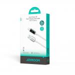 Cablu pentru incarcare si transfer de date JoyroomS-A55 StarFlight, USB-A la Lightning, 3A, 1.2m, Alb 5 - lerato.ro