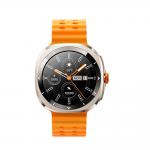 Ceas smartwatch Joyroom JR-FV2, 300 mAh, IP68, Display 1.43 inch, Bluetooth 5.4, Portocaliu 2 - lerato.ro