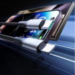 Cablu pentru incarcare si transfer de date Joyroom S-A28 Flash, USB-C la Lightning, 30W, 480Mbps, 1m, Negru 3 - lerato.ro