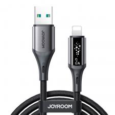 Cablu pentru incarcare si transfer de date Joyroom S-A60 StarTalk, USB-A la Lightning, 3A, 1.2m, Negru
