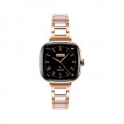 Ceas smartwatch Joyroom JR-FS1, Display 1.7 inch, Rezistenta 1 ATM, Gold