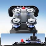 Suport telefon pentru ghidon Joyroom JR-ZS428, Rotire 360 grade, Compatibilitate dispozitive 4.7-7 inch, Negru 3 - lerato.ro