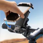 Suport telefon pentru ghidon Joyroom JR-ZS428, Rotire 360 grade, Compatibilitate dispozitive 4.7-7 inch, Negru 7 - lerato.ro