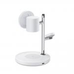 Incarcator Wireless 4in1 Joyroom JR-W23 Qi2 cu MagSafe, PD 15W, Lampa de veghe, Alb 7 - lerato.ro