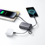 Baterie externa portabila Joyroom JR-PBF29, 20000 mAh, LED, 22.5W, 1x USB-C, 1x Cablu USB-C, 1x Cablu Lightning, Negru 12 - lerato.ro