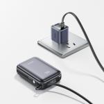 Baterie externa portabila Joyroom JR-PBF29, 20000 mAh, LED, 22.5W, 1x USB-C, 1x Cablu USB-C, 1x Cablu Lightning, Negru 11 - lerato.ro