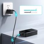 Baterie externa portabila Joyroom JR-QP192, 20000 mAh, LED, 22.5W, 2x USB-C, 1x USB-A, Negru 10 - lerato.ro