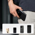 Baterie externa portabila Joyroom JR-QP191 Mini, 10000 mAh, LED, 22.5W, 2x USB-C, 1x USB-A, Negru 13 - lerato.ro