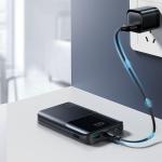 Baterie externa portabila Joyroom JR-QP191 Mini, 10000 mAh, LED, 22.5W, 2x USB-C, 1x USB-A, Negru 15 - lerato.ro