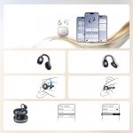 Casti wireless TWS Joyroom Openfree JR-OE3, ENC, Bluetooth 5.4, 440 mAh, IPX4, USB-C, Silver 5 - lerato.ro