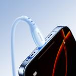 Cablu pentru incarcare si transfer de date Joyroom S-A59 Vibrant Series, 2x USB-C, 60W, 1.2m, Albastru 9 - lerato.ro