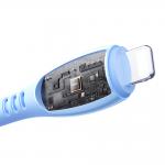 Cablu pentru incarcare si transfer de date Joyroom S-A59 Vibrant Series, USB-C/Lightning, 30W, 1.2m, Albastru 5 - lerato.ro