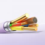 Cablu pentru incarcare si transfer de date Joyroom S-A59 Vibrant Series, USB-C/Lightning, 30W, 1.2m, Mov 12 - lerato.ro