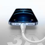 Cablu pentru incarcare si transfer de date Joyroom S-A59 Vibrant Series, USB/Lightning, 3A, 480Mbps, 1.2m, Alb 9 - lerato.ro