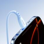 Cablu pentru incarcare si transfer de date Joyroom S-A59 Vibrant Series, USB/Lightning, 3A, 480Mbps, 1.2m, Albastru 11 - lerato.ro