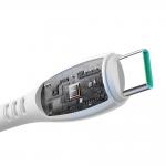 Cablu pentru incarcare si transfer de date Joyroom S-A59 Vibrant Series 3, USB/USB-C, 3A, 480Mbps, 1.2m, Alb 6 - lerato.ro