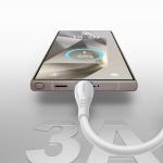 Cablu pentru incarcare si transfer de date Joyroom S-A59 Vibrant Series 3, USB/USB-C, 3A, 480Mbps, 1.2m, Alb 7 - lerato.ro