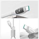 Cablu pentru incarcare si transfer de date Joyroom S-A59 Vibrant Series 3, USB/USB-C, 3A, 480Mbps, 1.2m, Alb 11 - lerato.ro