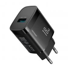 Incarcator retea Joyroom JR-TF4, 18W, 3A, 1xUSB-A, Fast Charging, Negru