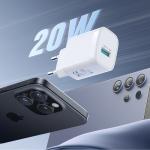 Incarcator retea Joyroom JR-TF4, 18W, 3A, 1xUSB-A, Fast Charging, Alb 5 - lerato.ro