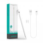 Stylus pen activ Joyroom JR-X9S Pro compatibil cu tablete iPad, Prindere magnetica, 2 varfuri rezerva, 130mAh, Autonomie 9h, USB-C, Alb 3 - lerato.ro