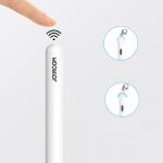 Stylus pen activ Joyroom JR-X9S Pro compatibil cu tablete iPad, Prindere magnetica, 2 varfuri rezerva, 130mAh, Autonomie 9h, USB-C, Alb 7 - lerato.ro