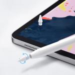 Stylus pen activ Joyroom JR-X9S Pro compatibil cu tablete iPad, Prindere magnetica, 2 varfuri rezerva, 130mAh, Autonomie 9h, USB-C, Alb 10 - lerato.ro