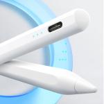 Stylus pen activ Joyroom JR-X9S Pro compatibil cu tablete iPad, Prindere magnetica, 2 varfuri rezerva, 130mAh, Autonomie 9h, USB-C, Alb 11 - lerato.ro