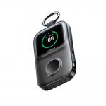 Baterie externa Joyroom JR-W19, 5000 mAh, 3A, 1x USB-C, 1x Cablu USB-C, 1x Cablu Lightning, Incarcare Wireless 5W, Negru 5 - lerato.ro