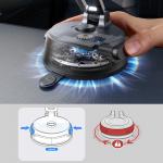 Suport auto magnetic Joyroom JR-ZS510, Dashboard / Windshield Mount, Pliabil, Unghi ajustabil, Negru 9 - lerato.ro