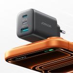 Incarcator retea Joyroom JR-TO1, 45W, 3A, 1xUSB-C, 1x USB-A, 1x Lightning, Negru 10 - lerato.ro