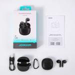 Casti wireless Joyroom JR-FB1 Funpods, TWS, Reducere zgomot DNN, Bluetooth 6.0, Autonomie 35h, IP54, USB-C, Negru 9 - lerato.ro