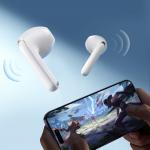 Casti wireless Joyroom JR-FB1 Funpods, TWS, Reducere zgomot DNN, Bluetooth 6.0, Autonomie 35h, IP54, USB-C, Alb 12 - lerato.ro